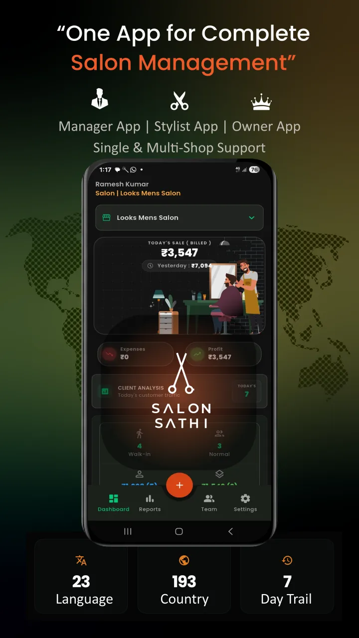 Salonsathi Feature: Instant Invoicing