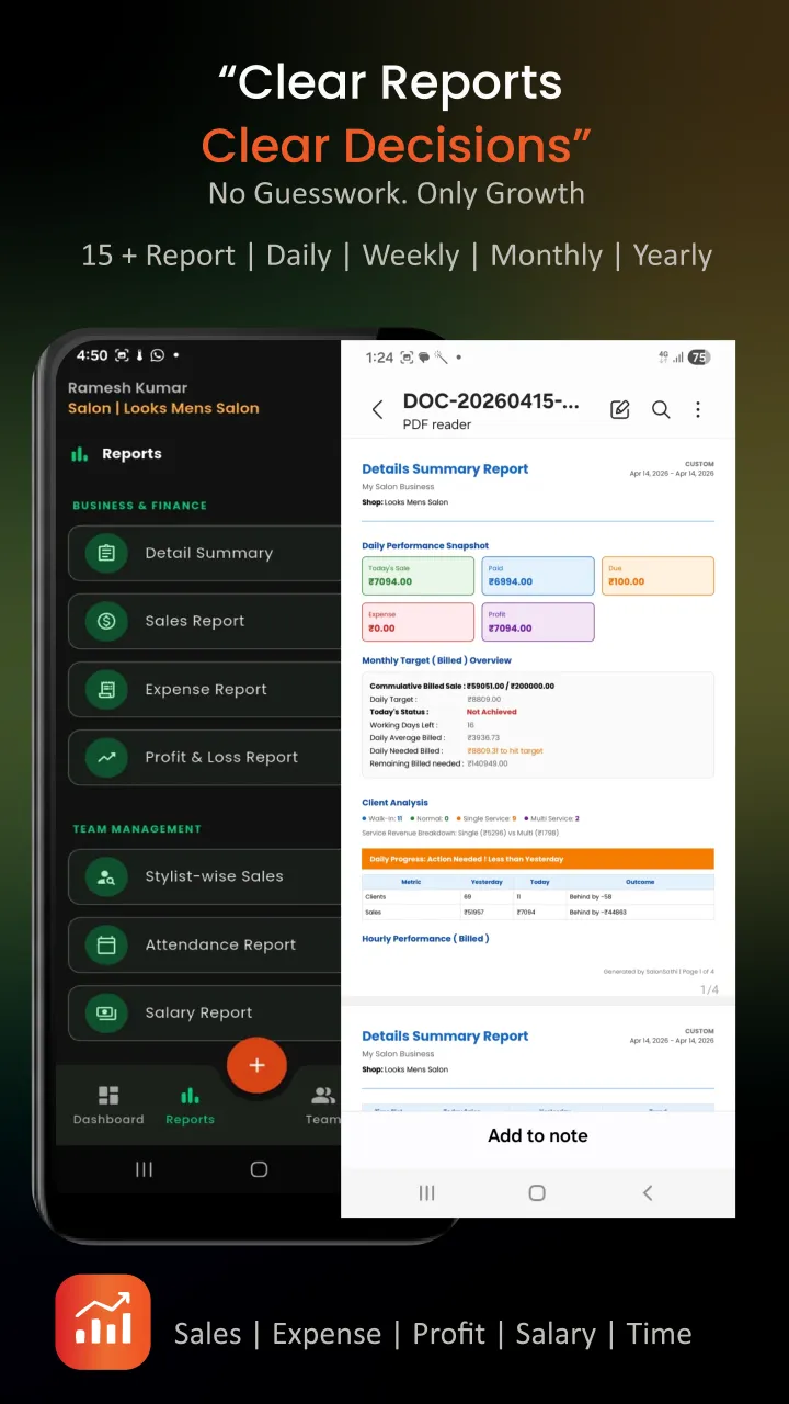 Salonsathi Feature: Multi-Shop Sync